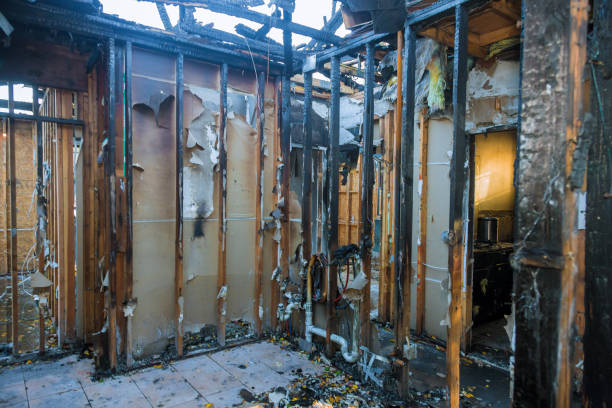 Professional Fire Damage Removal technician working in Kennewick, WA